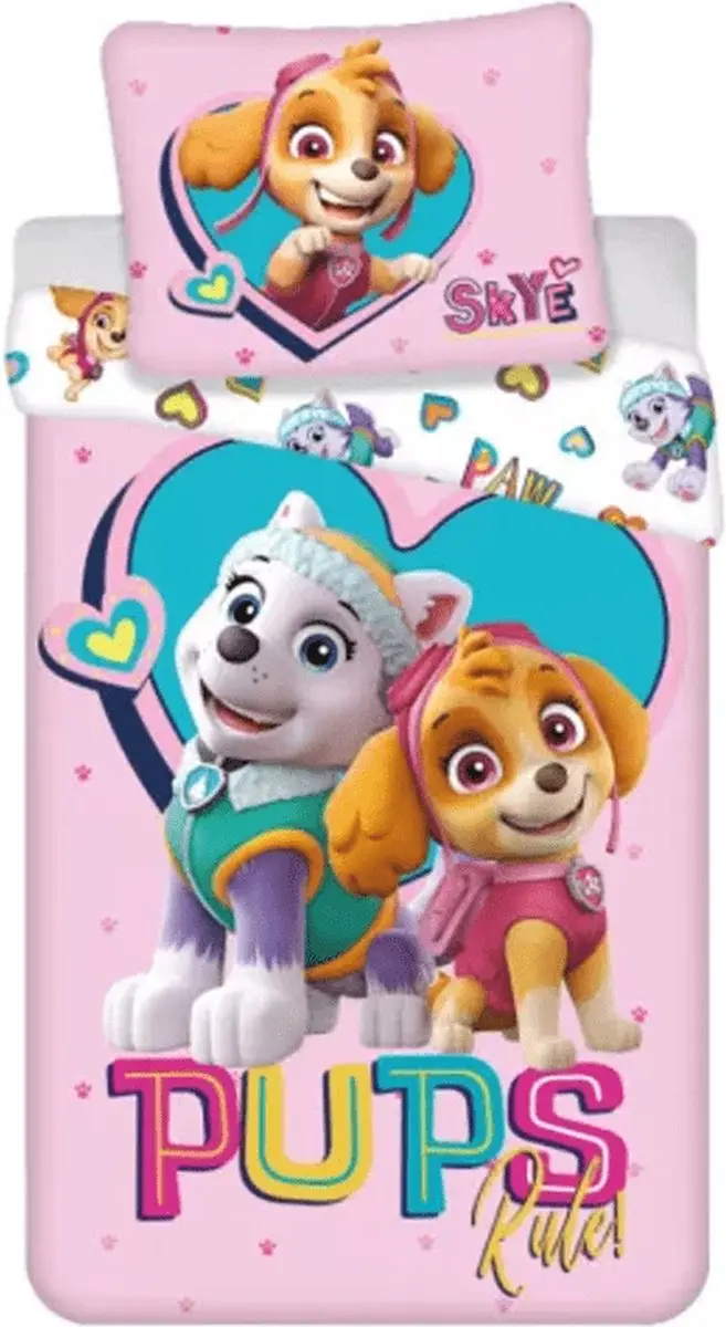 Paw Patrol peuterdekbedovertrek