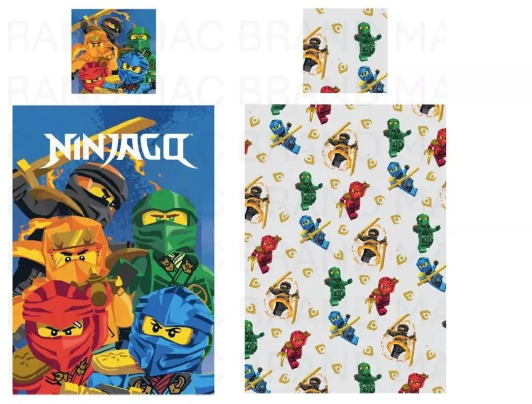 Lego dekbedovertrek Ninjago Sanctuary 100 x 135 cm