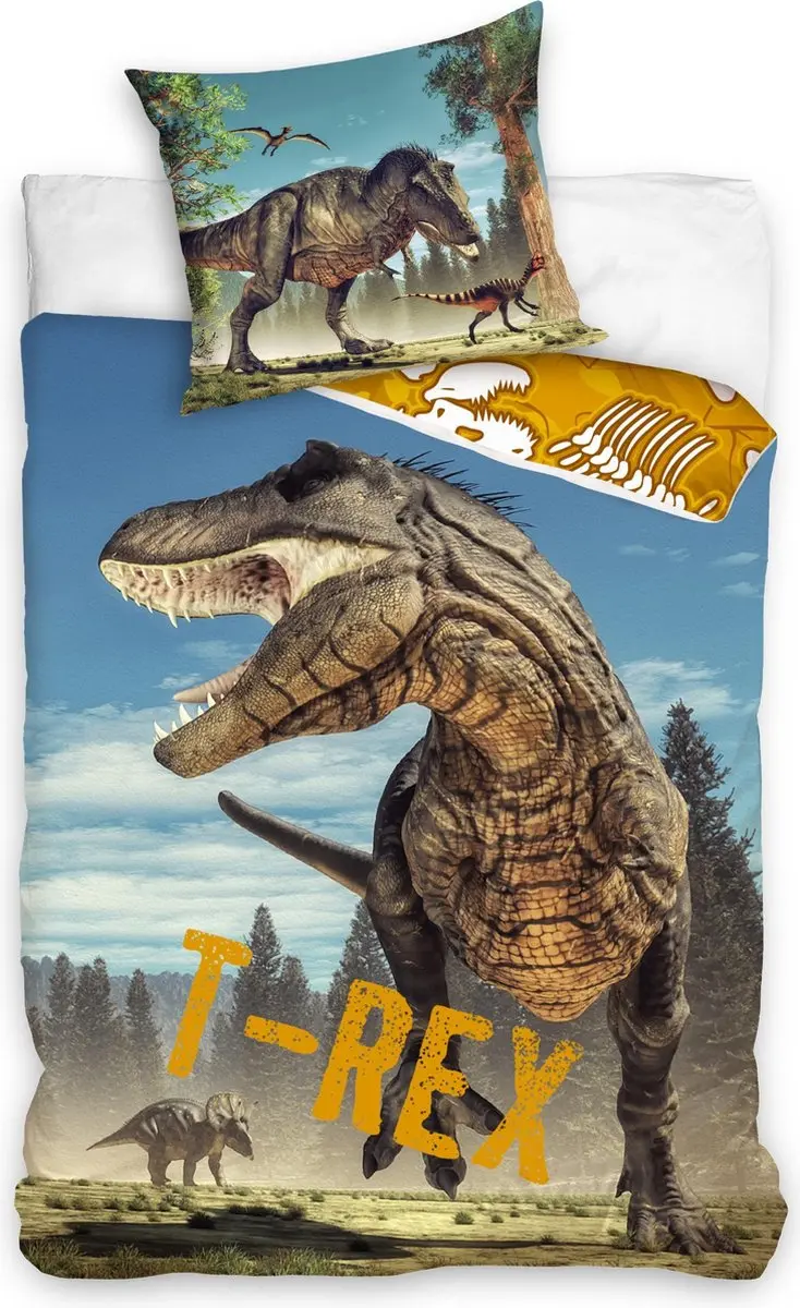 DREAMEE Dekbedovertrek T-Rex