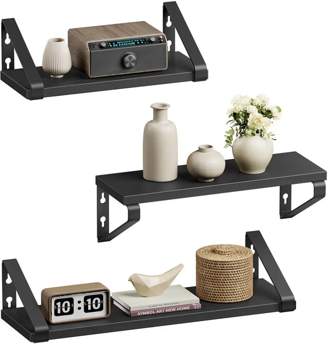 Set van 3 zwevende wandplanken