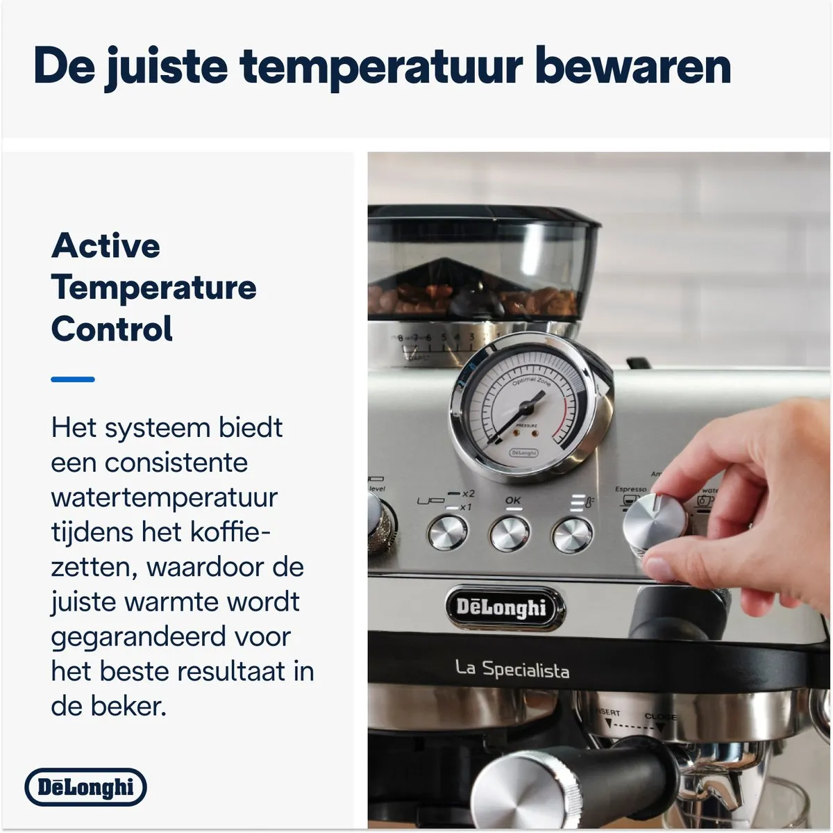 De'Longhi La Specialista Arte EC9155.MB Pistonmachine - 2 Kopjes - 1,5L