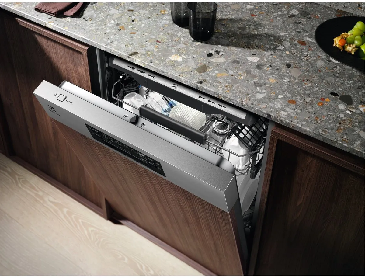 Electrolux EEM69300IX Semi-ingebouwd Vaatwasser 15 Couverts