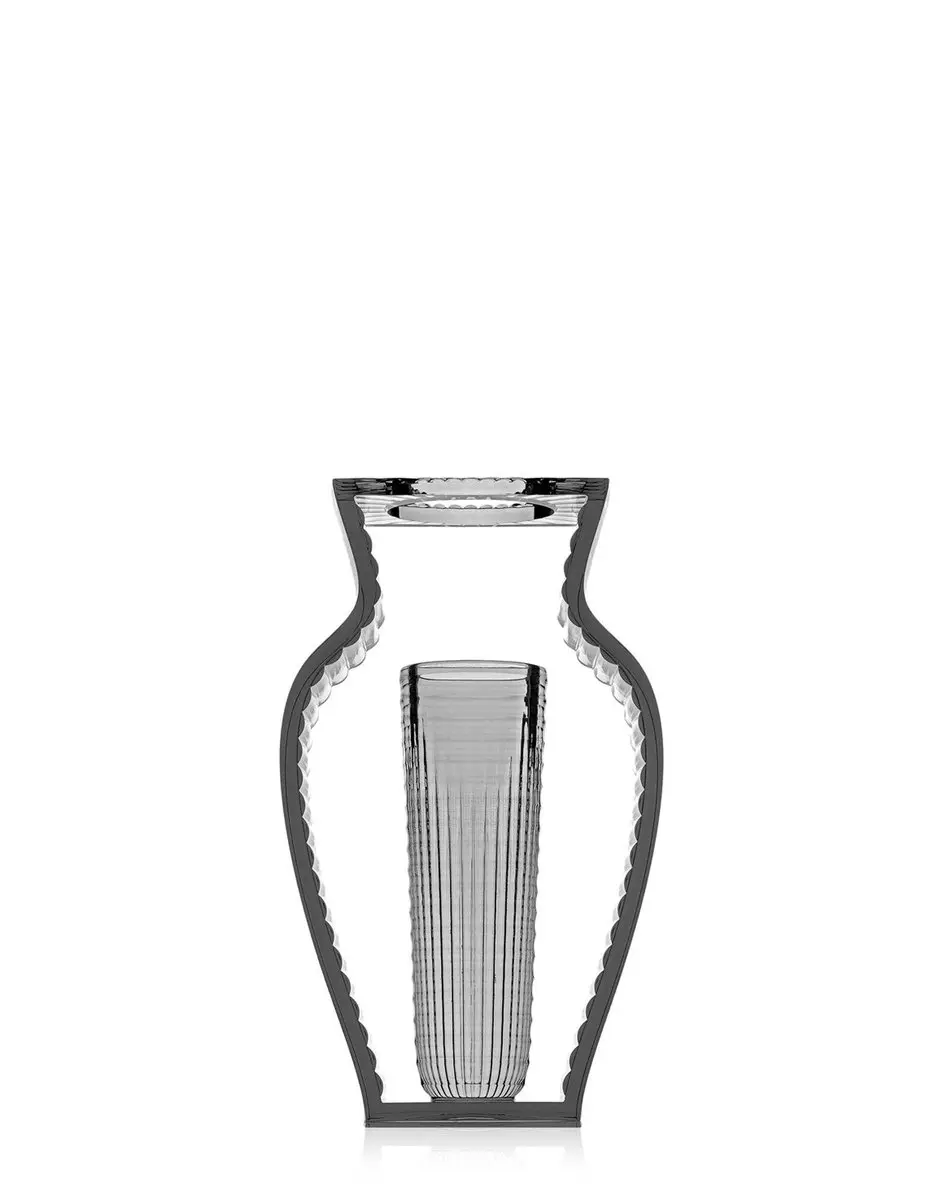 Kartell I-Shine Vaas Smoke