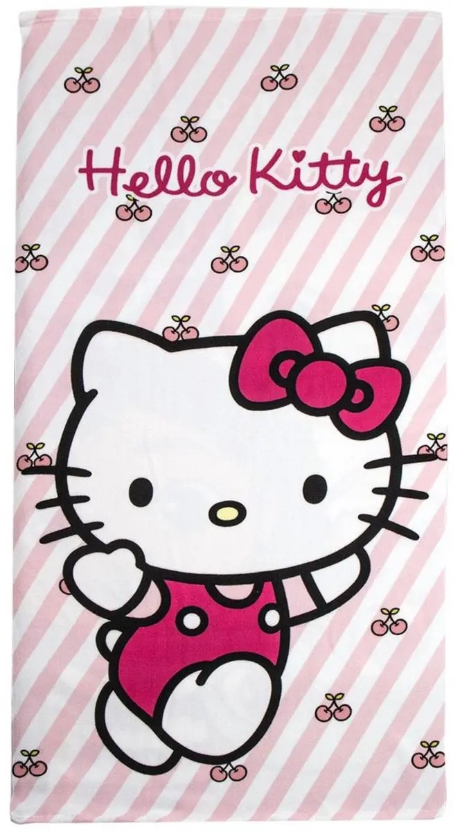 Hello Kitty strandlaken 70 x 140 cm