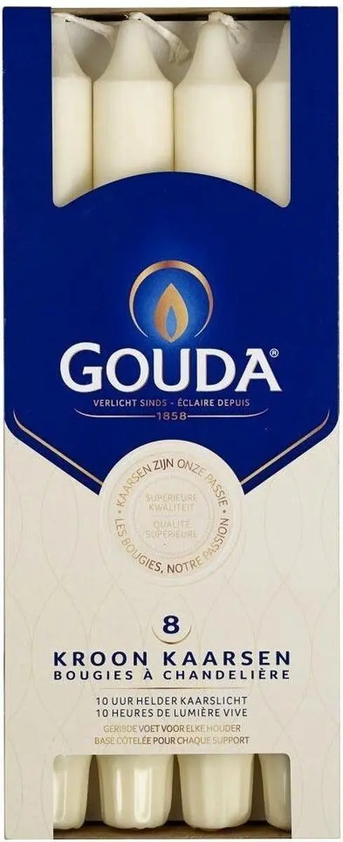 Gouda kroonkaarse gebroken wit