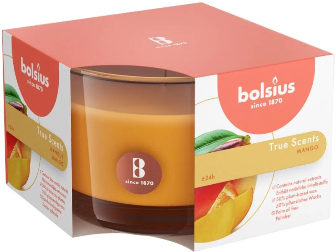 Bolsius Geurkaars True Scents Mango