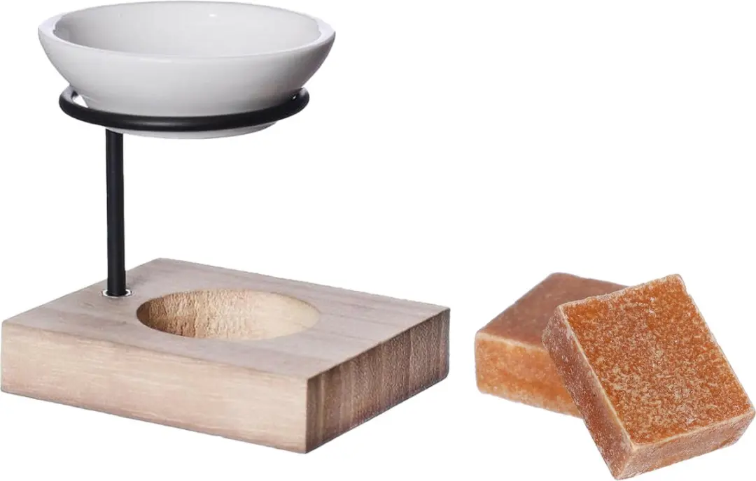 Ideas4seasons Amberblokjes/geurblokjes cadeauset