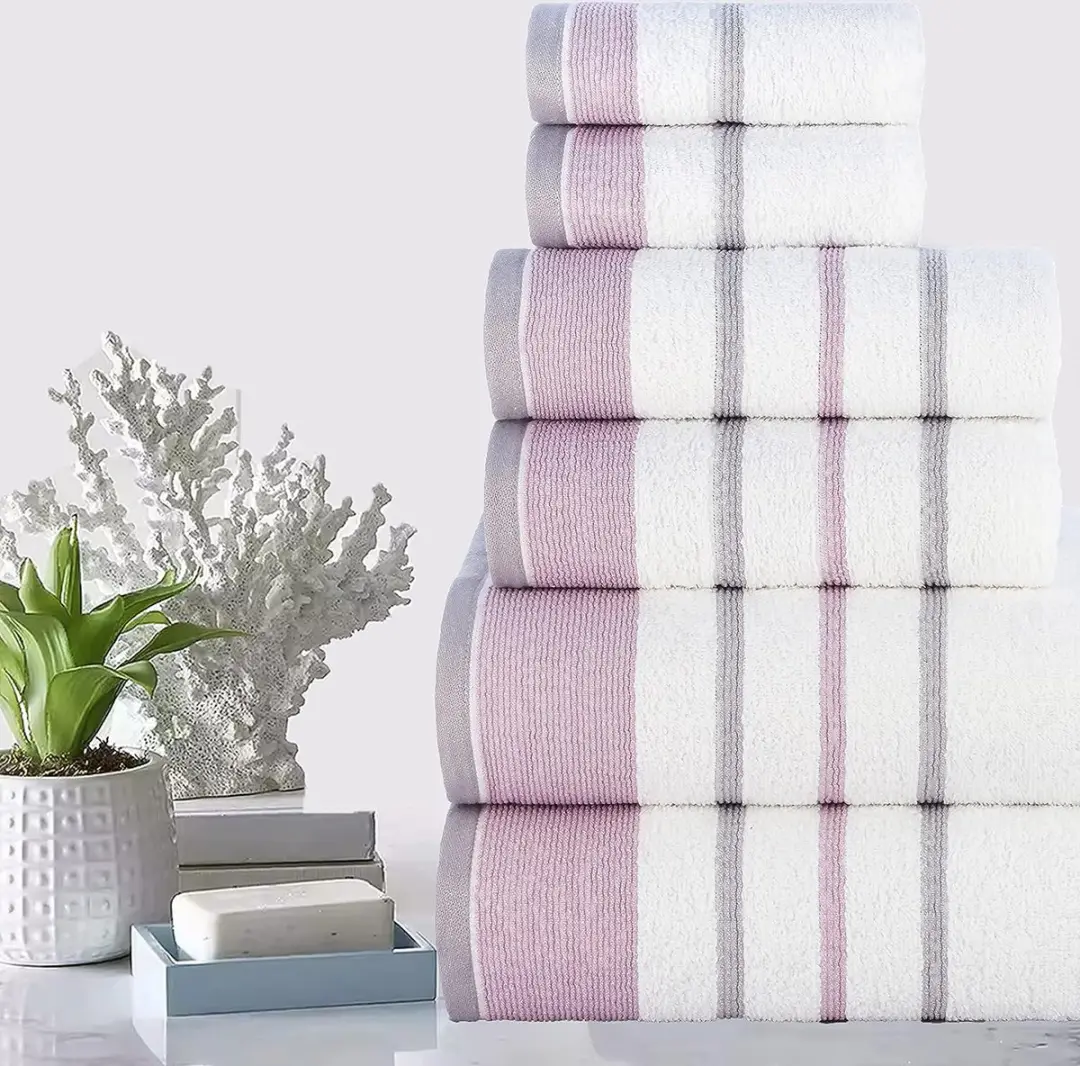 White Bay-handdoc van 600 g/m² Egyptisch canvas voor hotel, spa, gebouw en badk