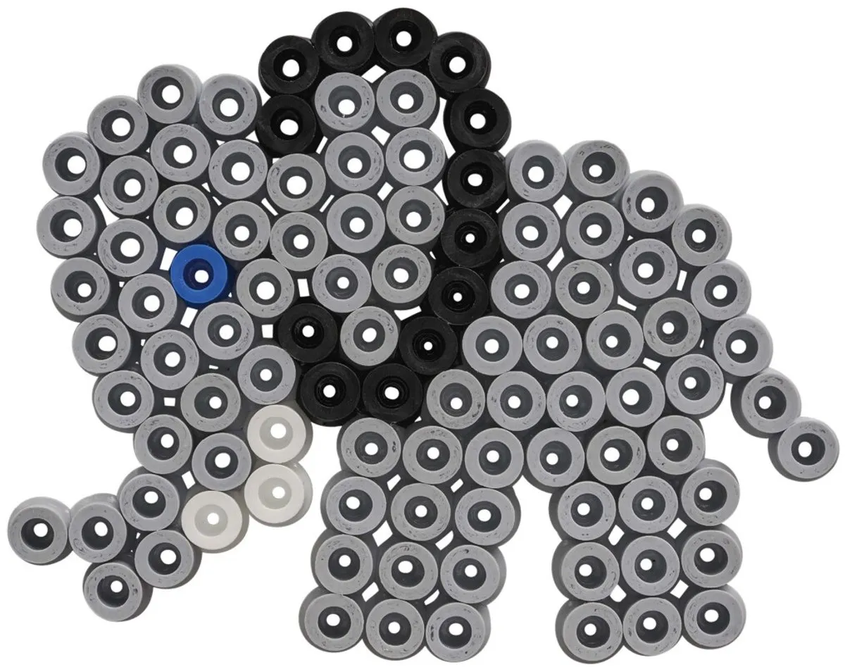 Hama Maxi-Kralen Doos 600 Stuks - Multicolor