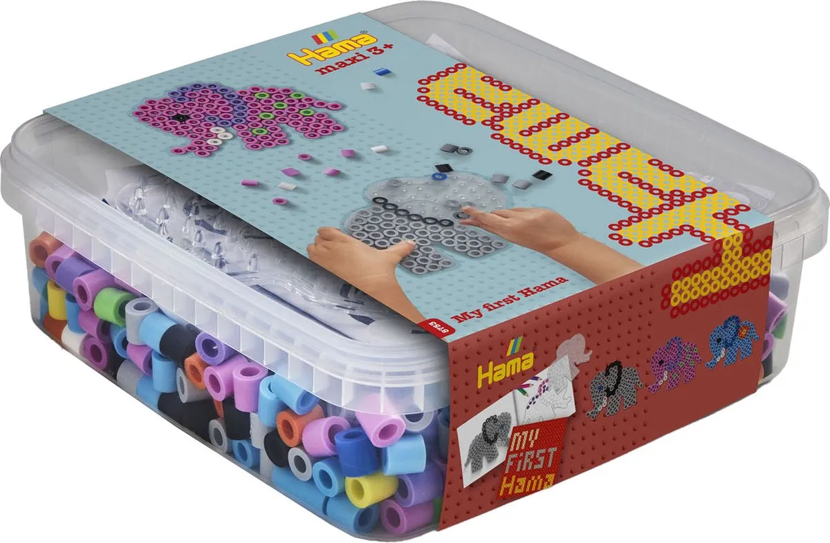 Hama Maxi-Kralen Doos 600 Stuks