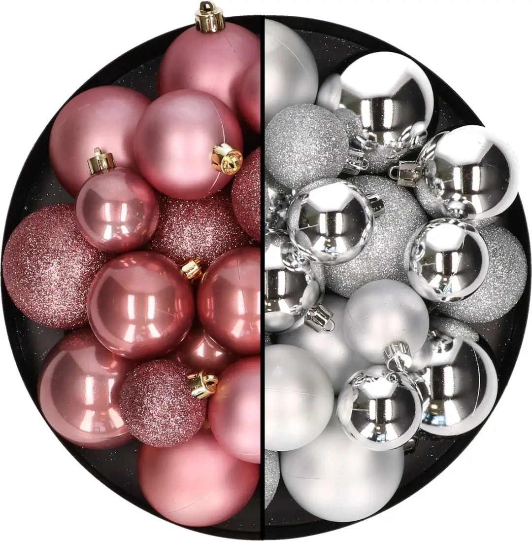 Kerstballen 60x stuks