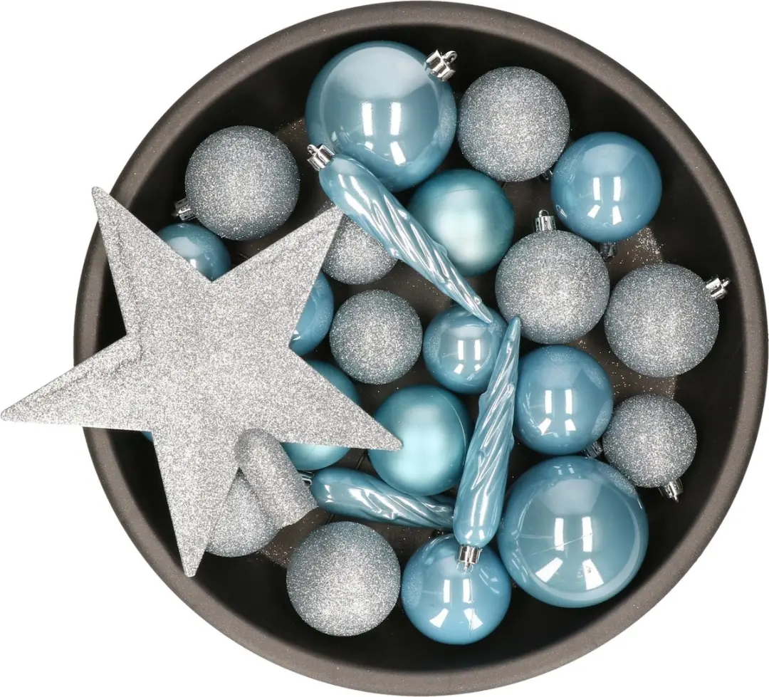 Decoris kerstballen set