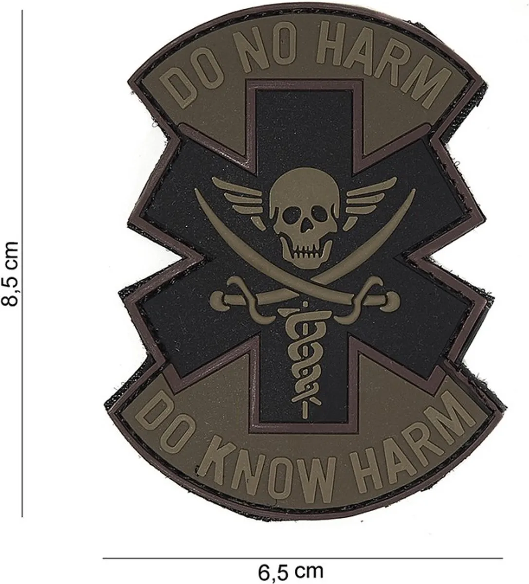 101 Inc Embleem 3D PVC Do No Harm