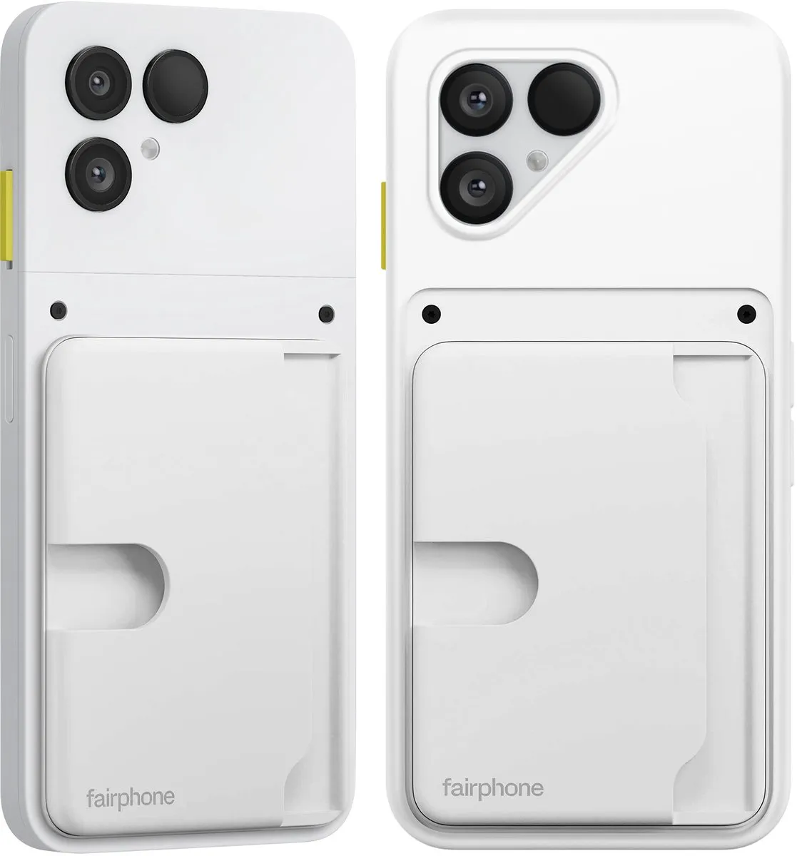 Fairphone 6 Kaarthouder F6CRDH-1WH-WW1 - 3 Pasjes - Wit
