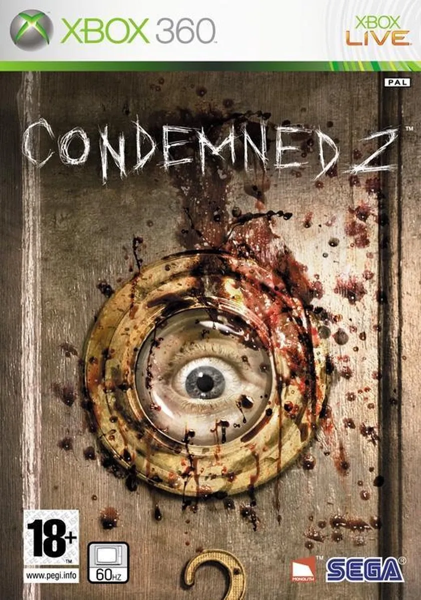 Sega Condemned 2 Bloodshot Xbox 360