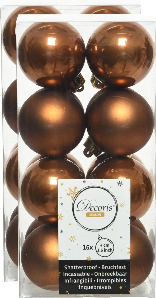 Decoris kleine kerstballen