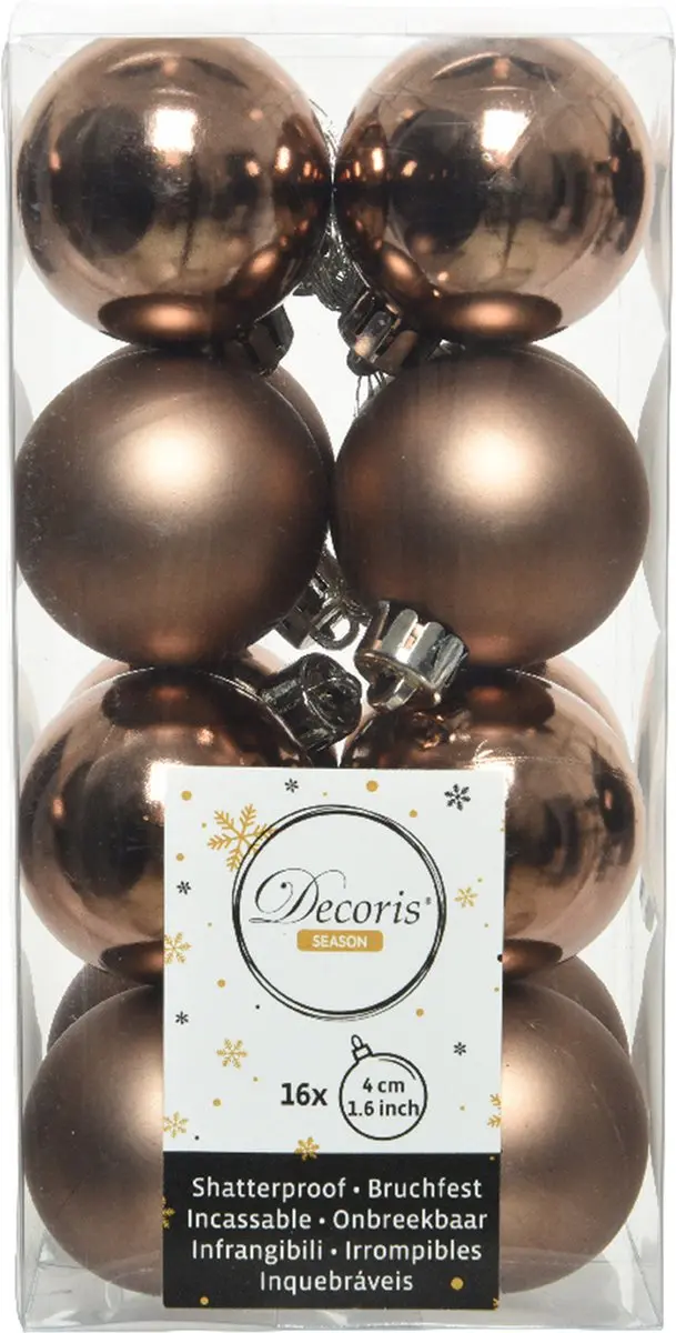 Decoris kleine kerstballen