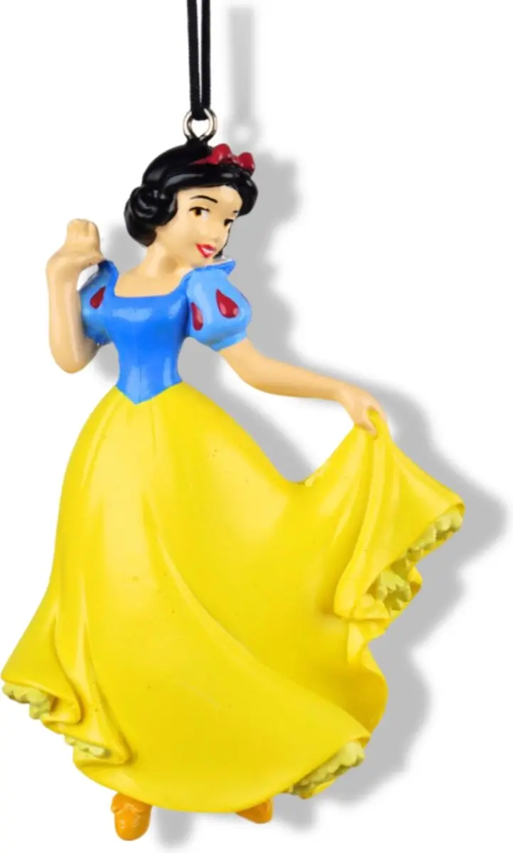 Disney 3D Sneeuwwitje Kerstornament 10cm - afbeelding 2 van 2