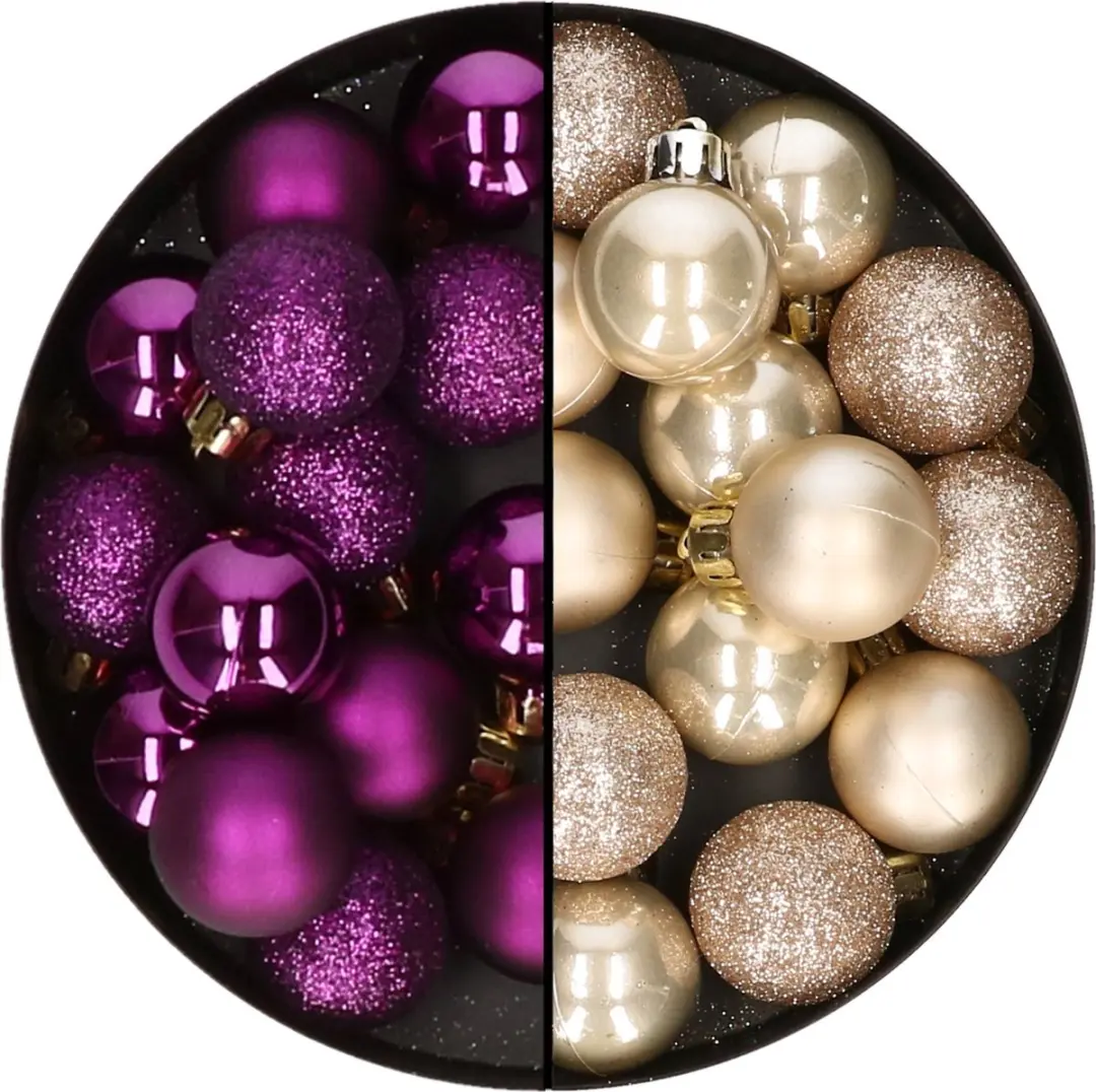 Decoris kleine kerstballen