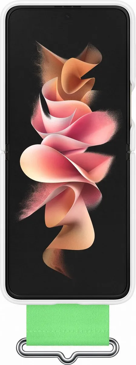 Samsung Galaxy Z Flip3 Siliconen Hoesje EF-GF711TWEGWW - Wit