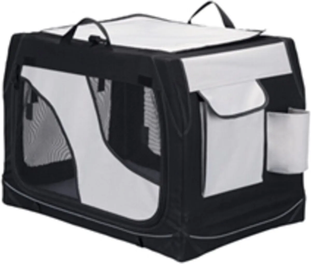 Trixie Reismand Vario - 76x48x51cm - Zwart/Grijs - afbeelding 4 van 6