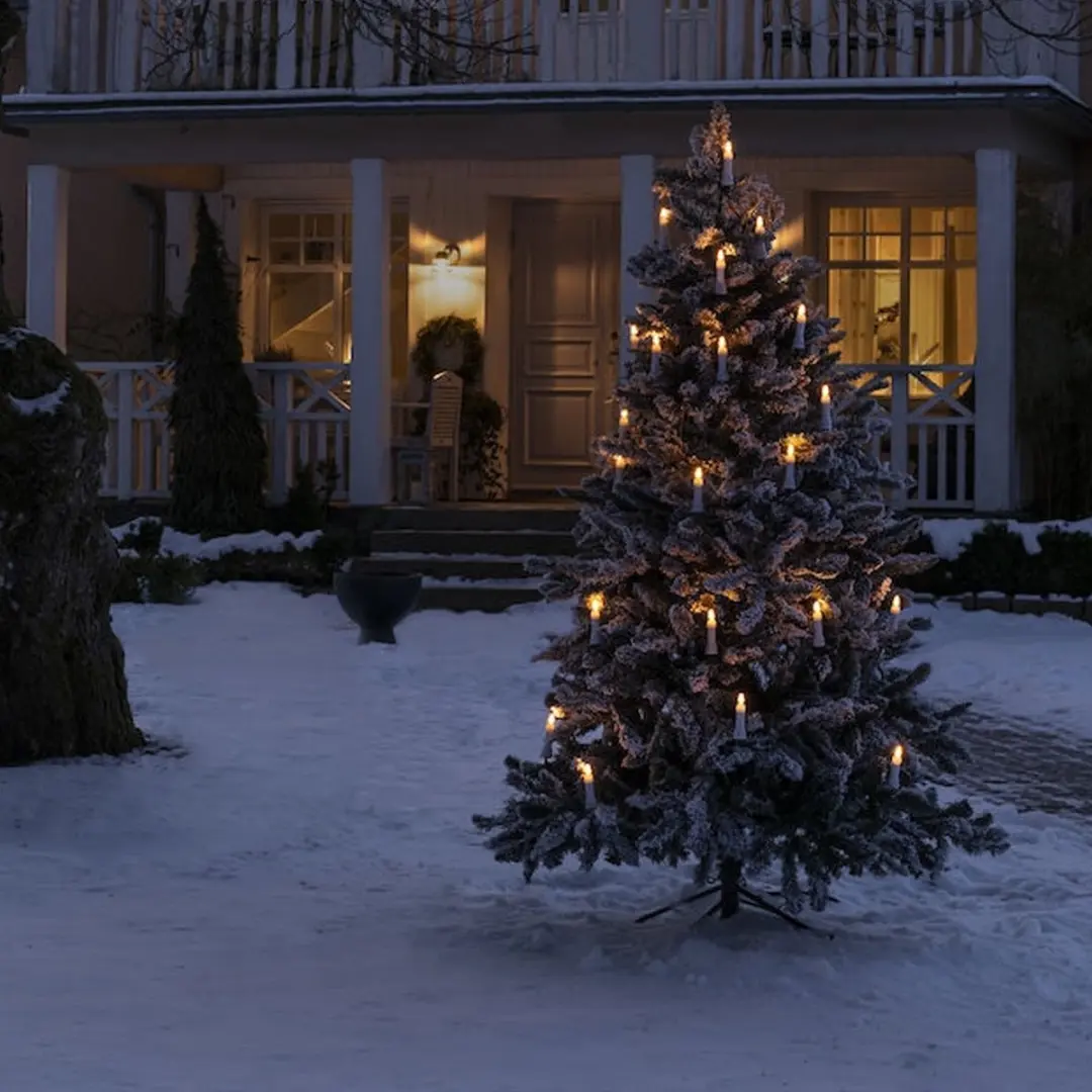Konstsmide Feeënlichtjes Kerstboomverlichting 19m - 25 LED Kaarsen - afbeelding 2 van 6