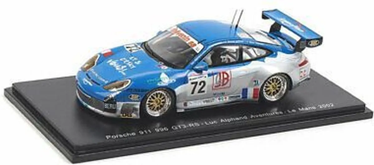 Porsche 911 996 GT3-RS Luc Alphand Aventures #72 Le Mans 2002