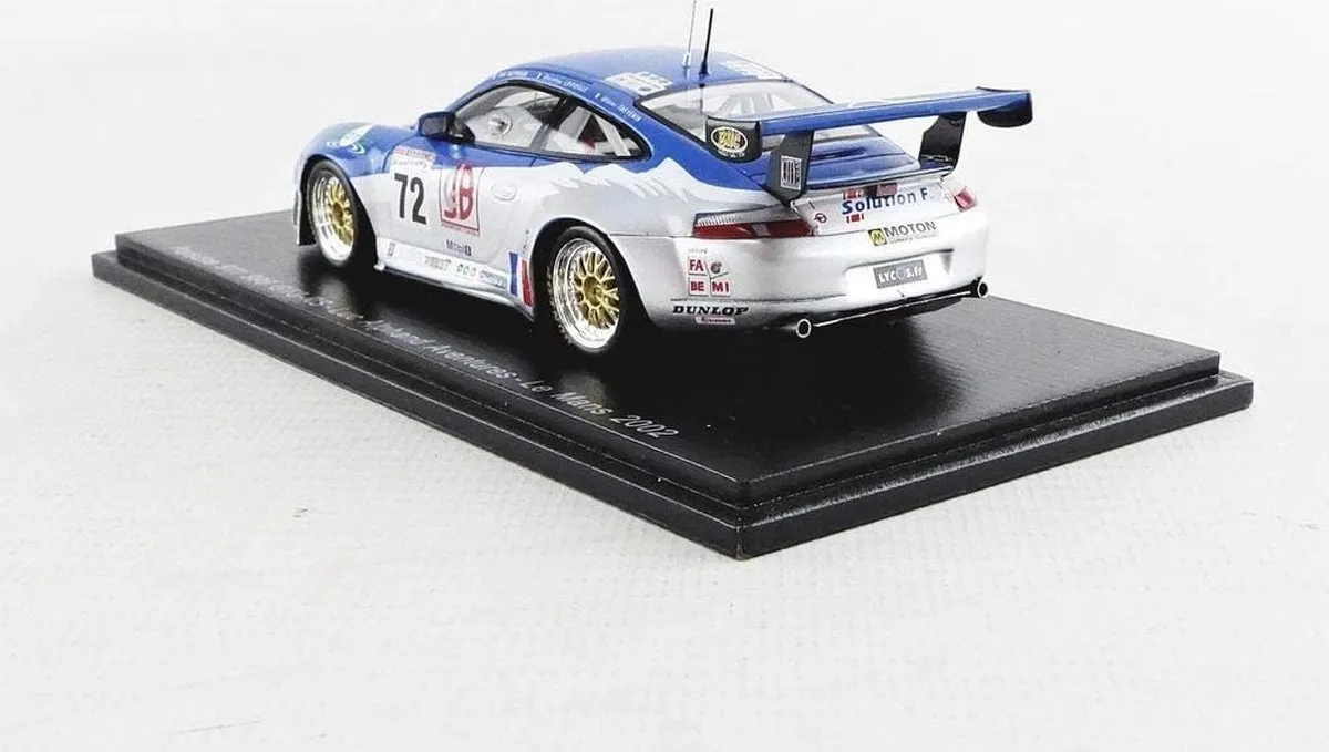 Porsche 911 996 GT3-RS Luc Alphand Aventures #72 Le Mans 2002 - 1:43 Spark