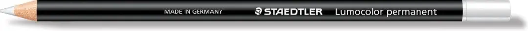 STAEDTLER Lumocolor Permanent Glasochrom Wit