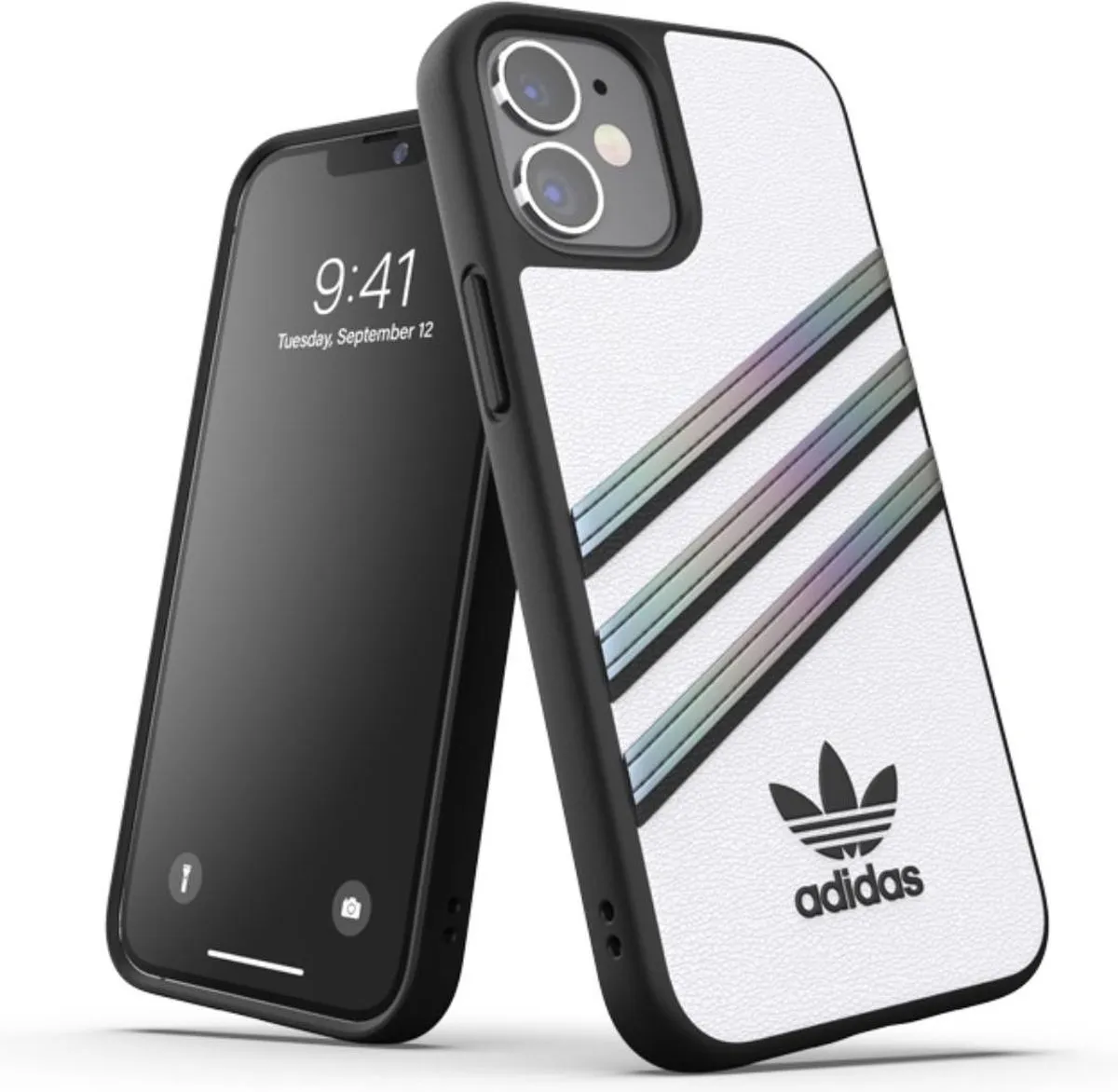 Adidas Moulded Case iPhone 12 Mini - Wit