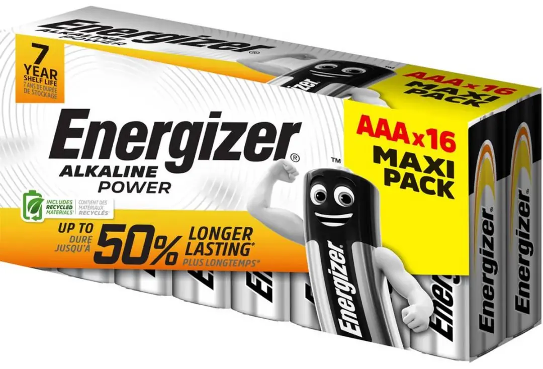 Energizer Power AAA Alkaline - 16 Stuks - afbeelding 2 van 4