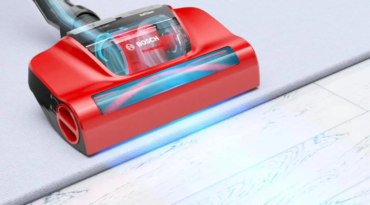 Bosch BGL6TPET Stofzuiger met zak - 700W - 4L - Rood
