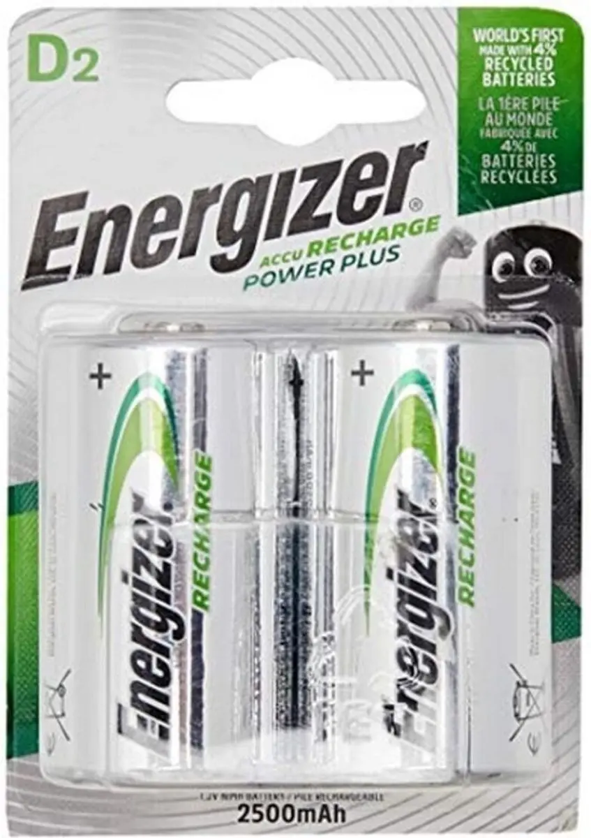 Energizer Power Plus D 2500mAh - 2 Stuks - afbeelding 2 van 6