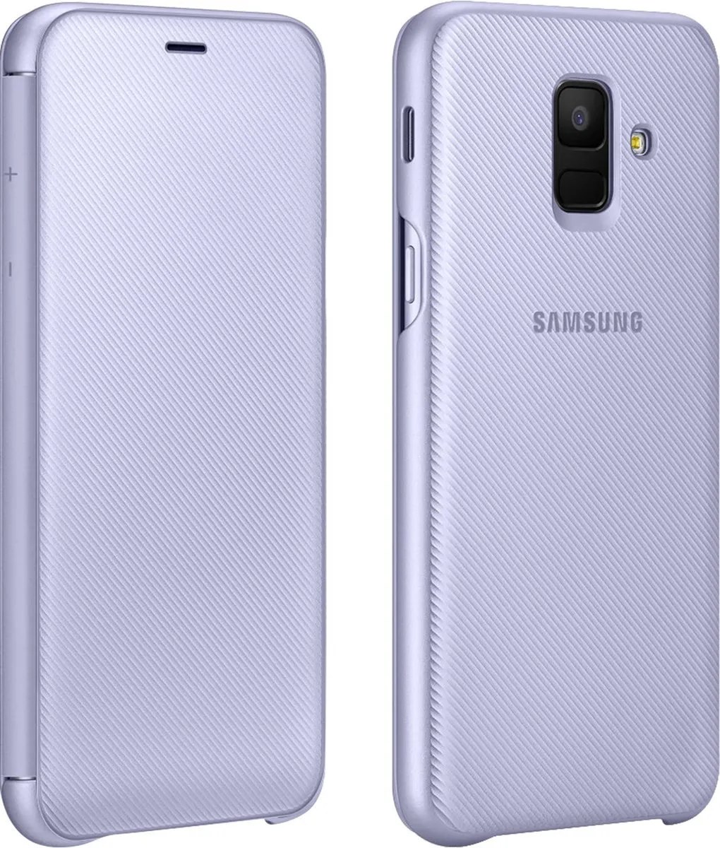 Samsung Wallet Cover Galaxy A6 - Violet