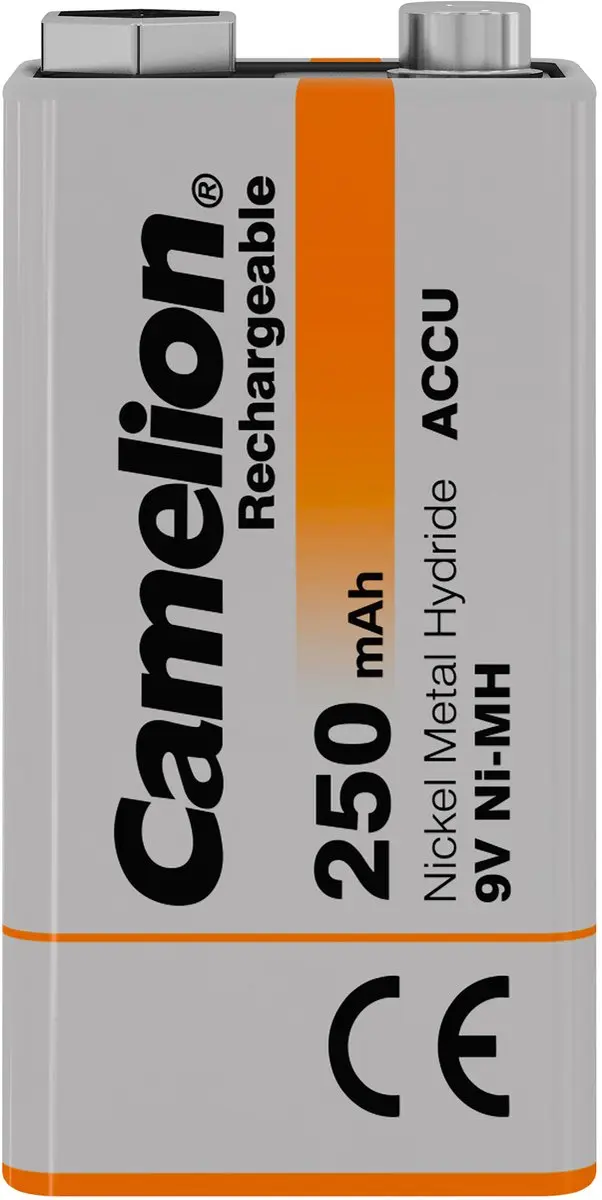 Camelion 9V Oplaadbaar - 250mAh - afbeelding 3 van 6
