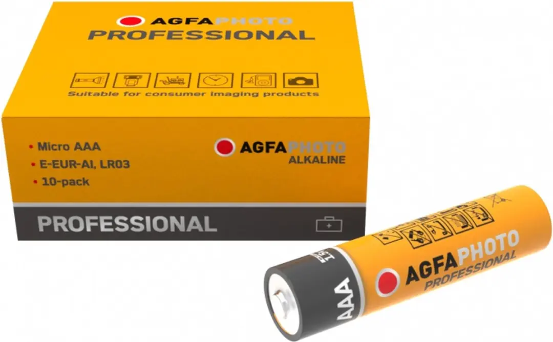 AgfaPhoto AAA Alkaline Batterij - 10 Stuks - afbeelding 2 van 4