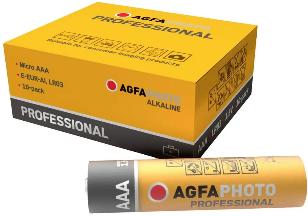 AgfaPhoto AAA Alkaline Batterij - 10 Stuks - afbeelding 4 van 4