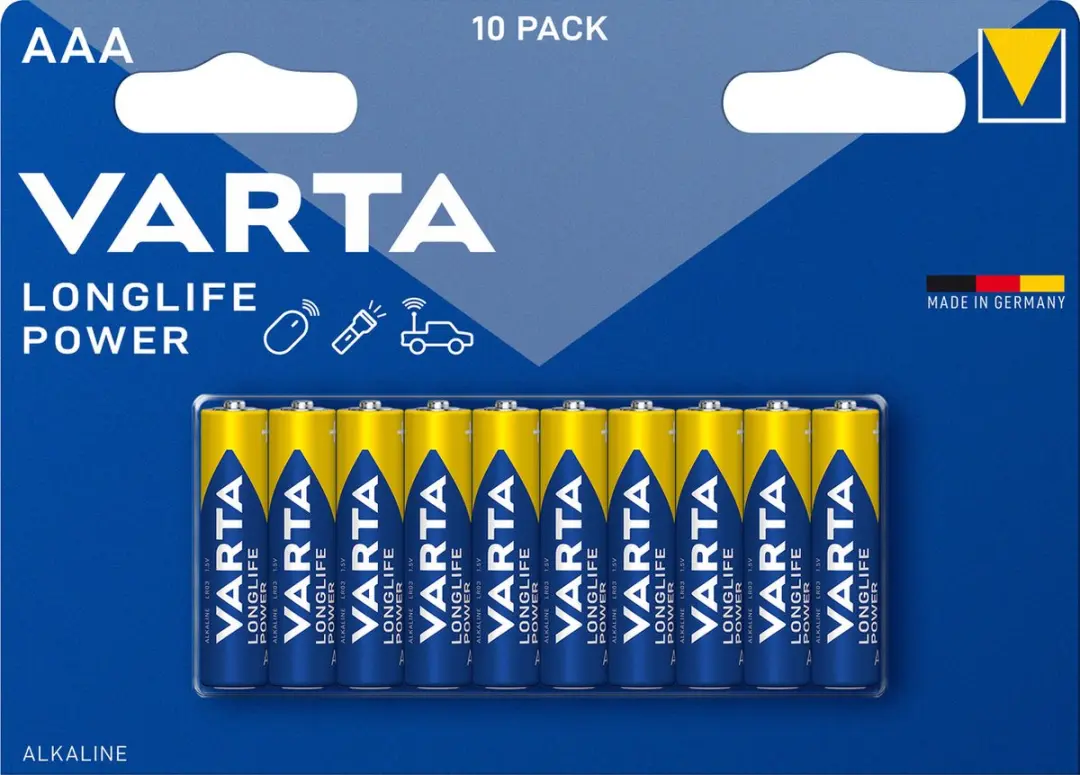 Varta Longlife Power AAA 10 stuks