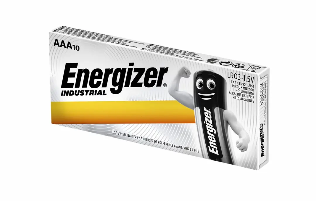Energizer Industrial AAA Batterijen 1000mAh
