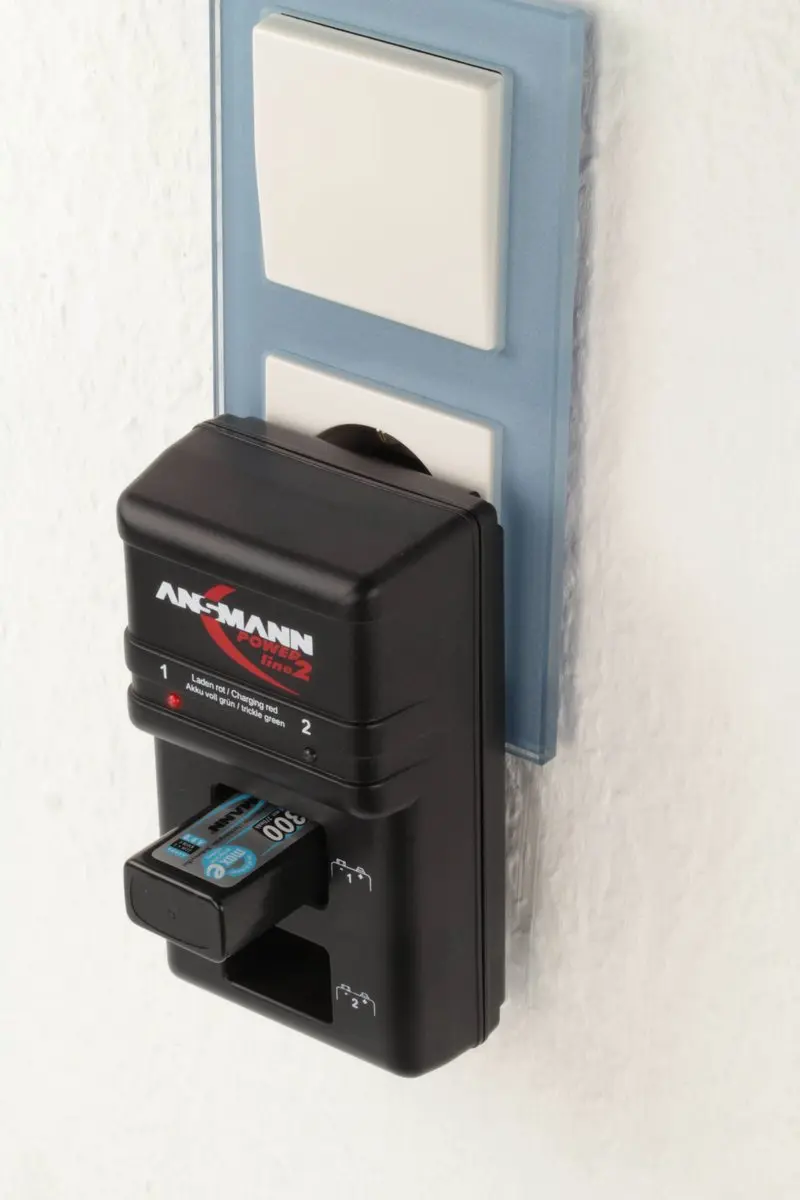 Ansmann Powerline 2 Batterijlader 9V - 2 Stuks - afbeelding 2 van 6