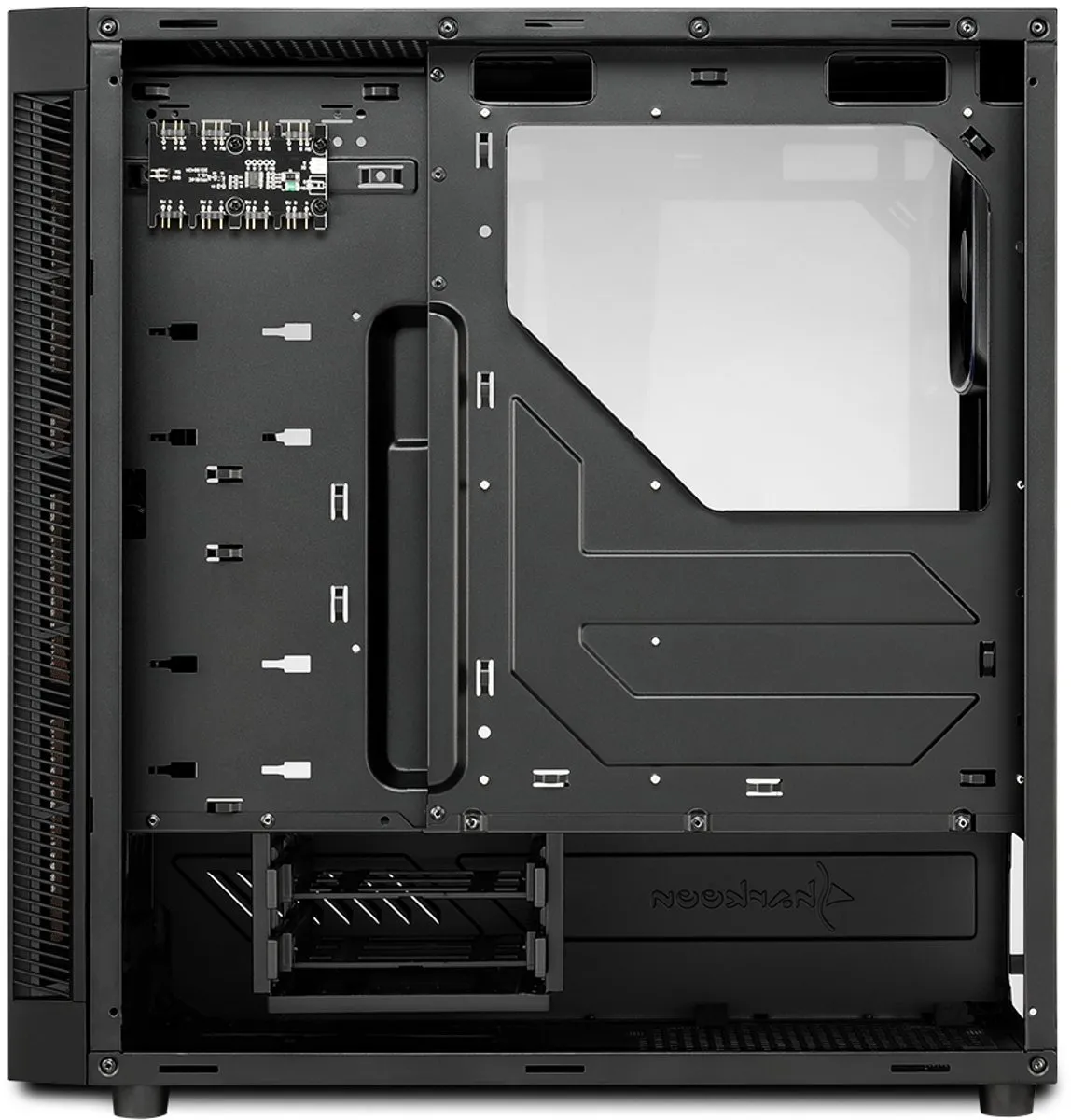 Sharkoon 4044951028221 ATX Semi-tower - 4x 2.5" / 3x 3.5" - Zwart