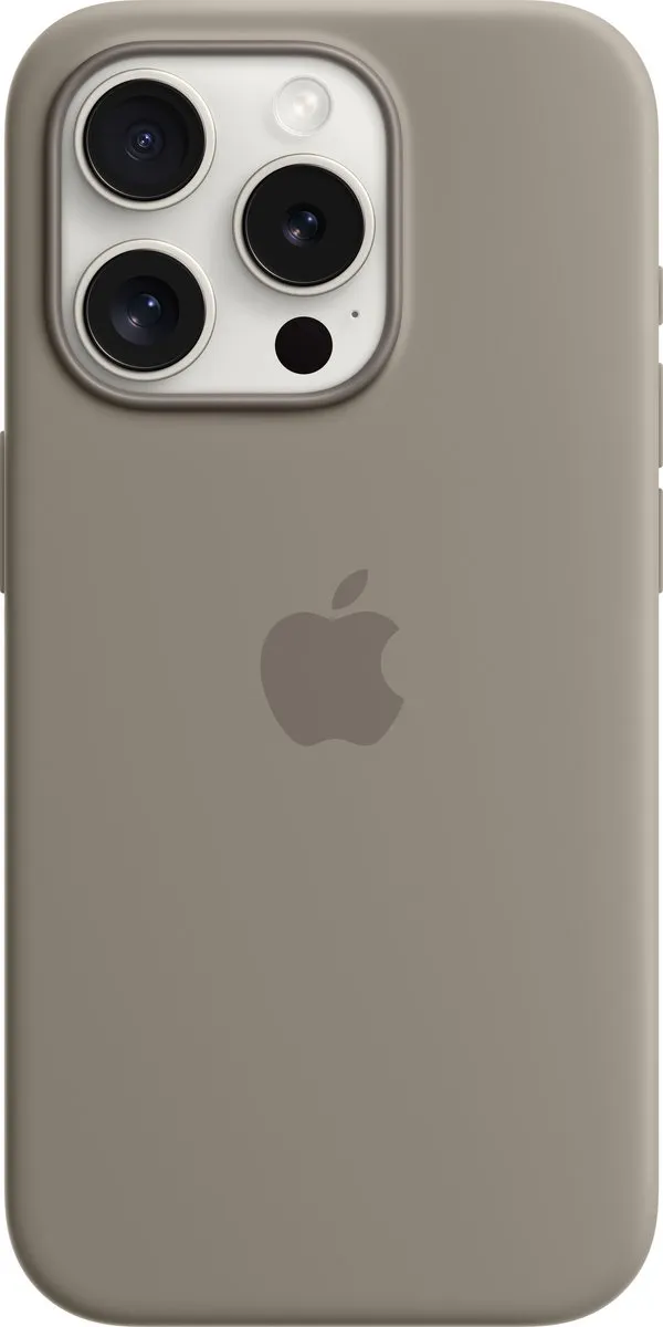 Apple iPhone 15 Pro Siliconenhoesje MT1E3ZM/A - Clay
