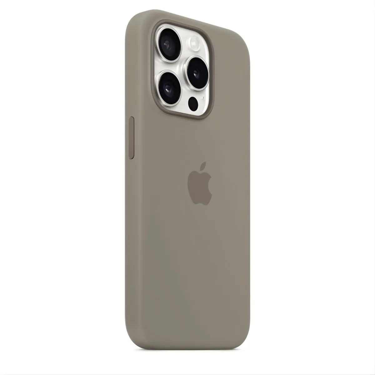 Apple iPhone 15 Pro Siliconenhoesje MT1E3ZM/A - Clay - afbeelding 6 van 6