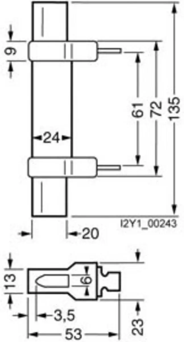 Siemens 3NG1202 NH-scheidingsklem 1250A - afbeelding 2 van 2