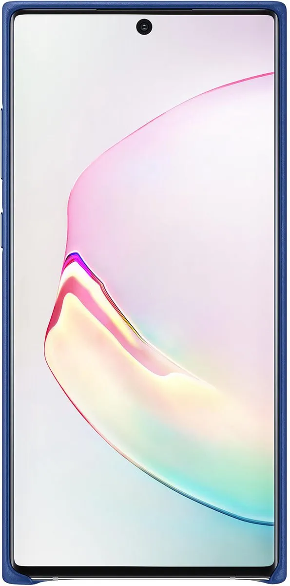 Samsung Leather Cover Galaxy Note 10+ - Blauw