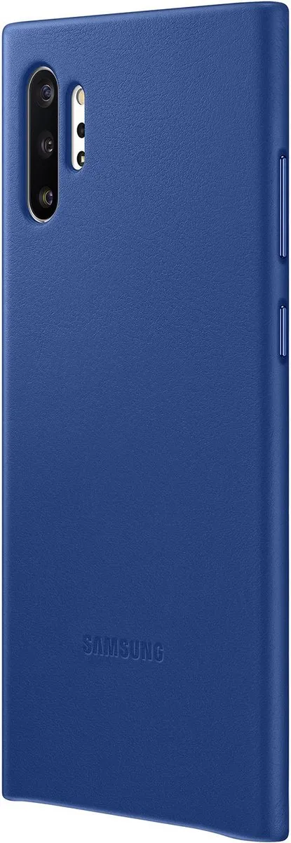 Samsung Leather Cover Galaxy Note 10+ - Blauw