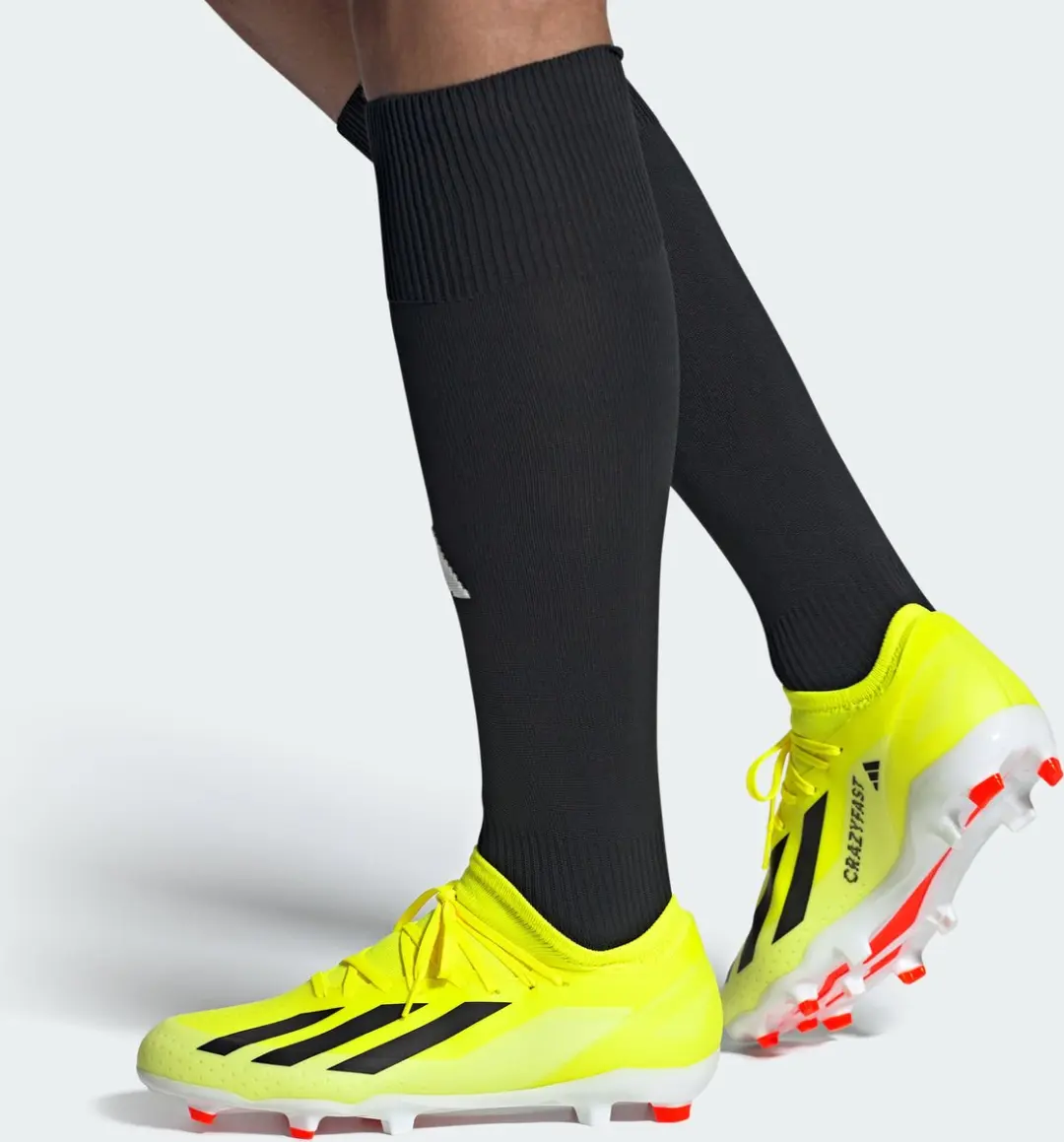Adidas X Crazyfast League FG Voetbalschoenen Geel 45 1/3 - afbeelding 6 van 6