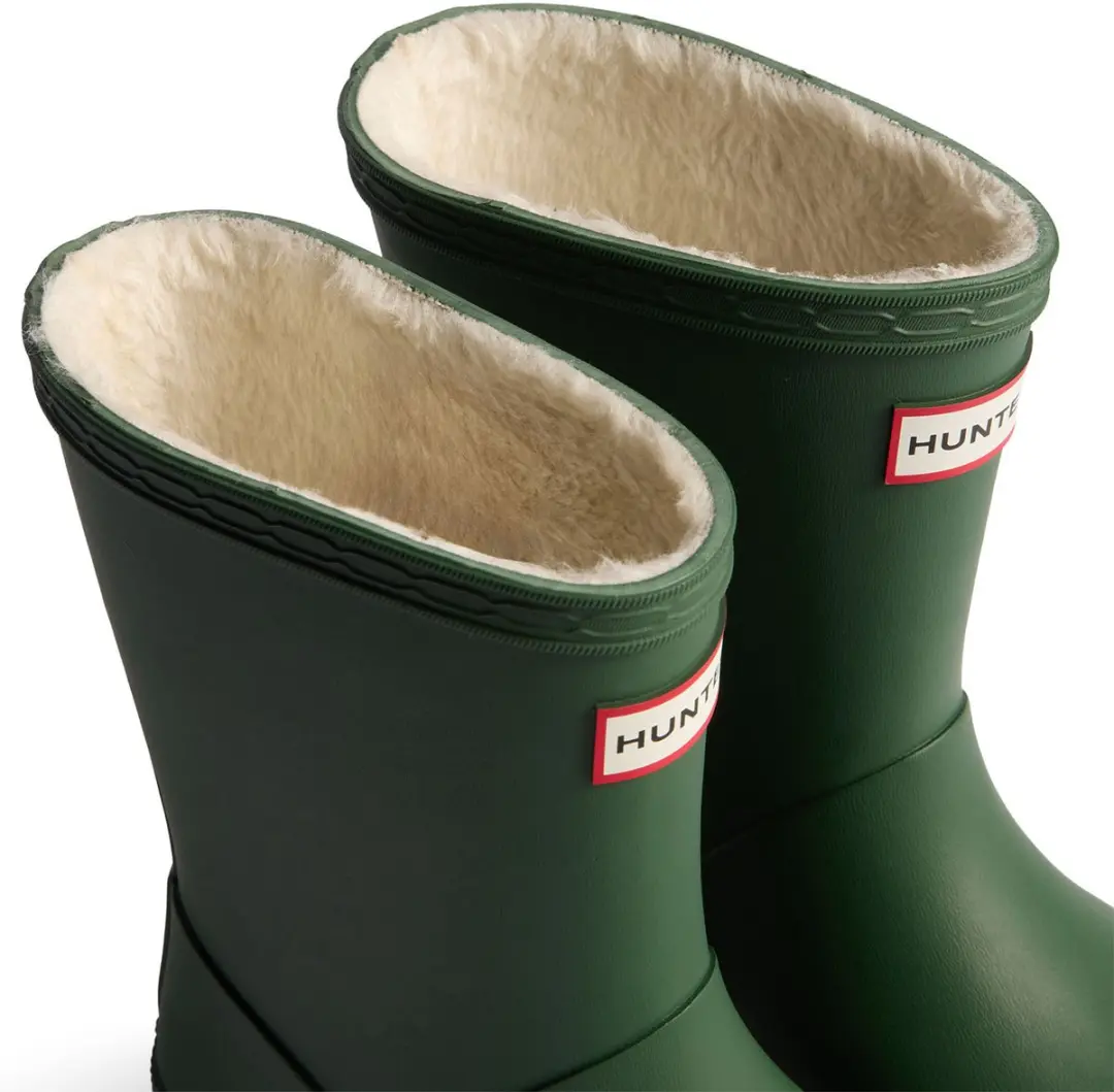Hunter First Insulated Kinder Regenlaarzen - Groen - afbeelding 2 van 6