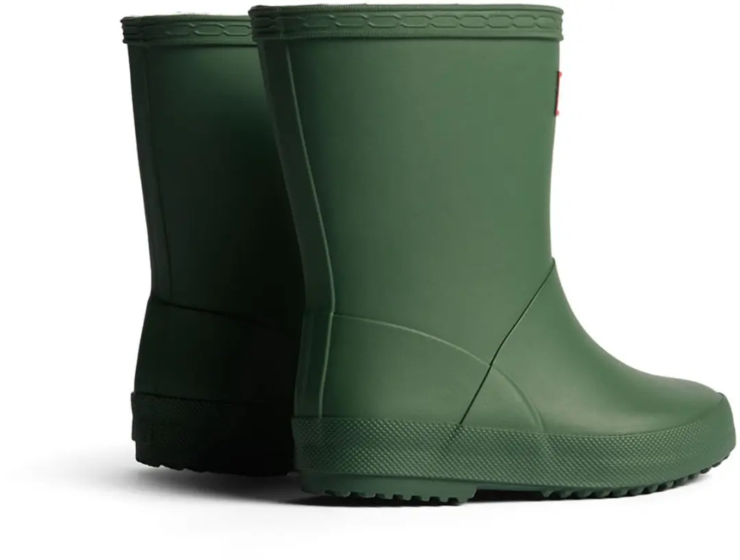 Hunter First Insulated Kinder Regenlaarzen - Groen - afbeelding 5 van 6