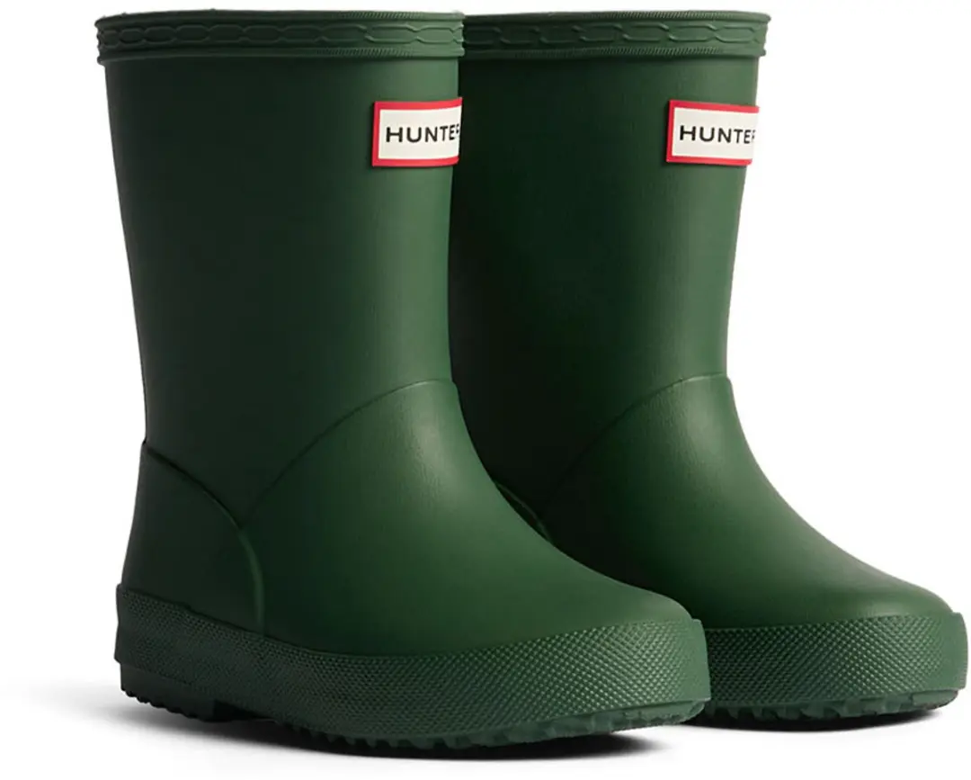 Hunter First Insulated Kinder Regenlaarzen - Groen - afbeelding 3 van 6